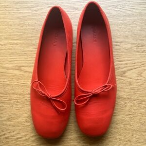 Everlane Leather Square Toe Ballet Flats (See "Day Ballet Flat" on Everlane)